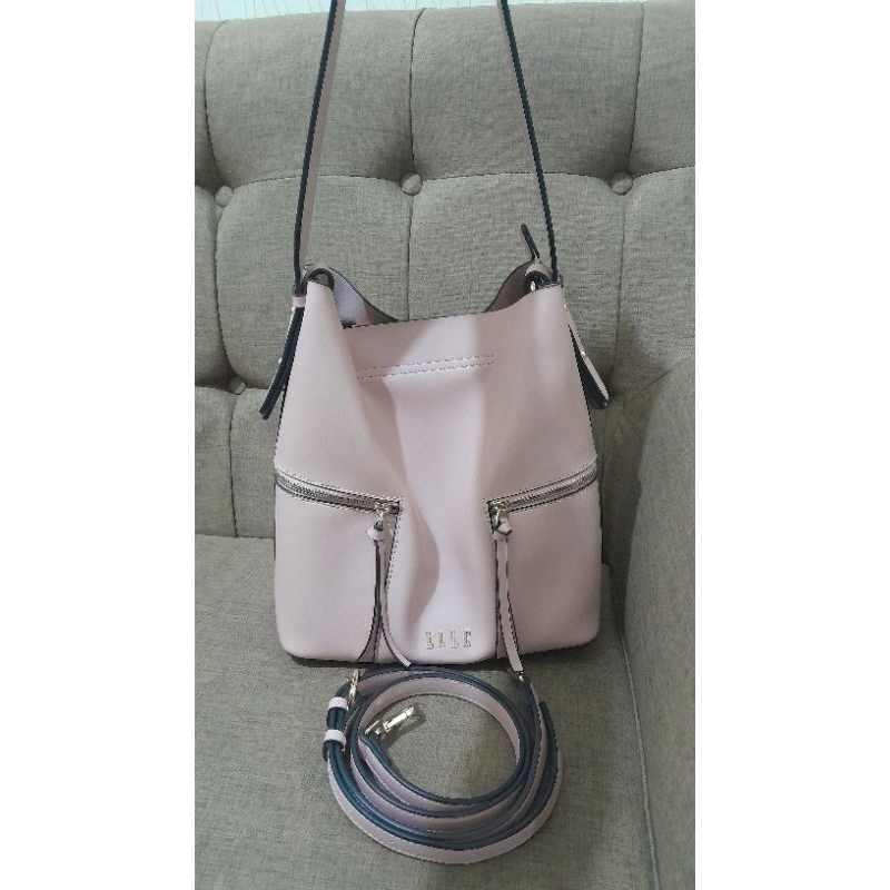 preloved tas bucket bag brand ELLE