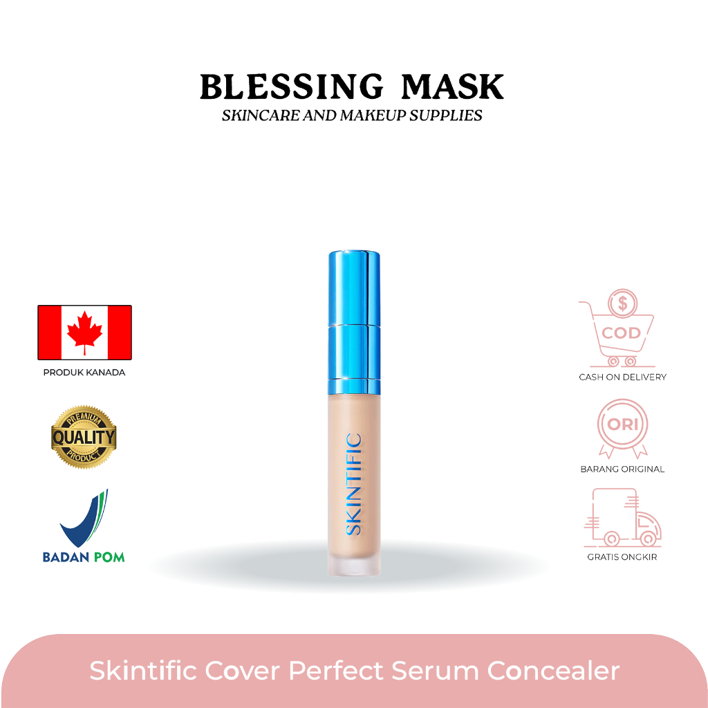 SKINTIFIC - Cover Perfect Serum Concealer 5mL | CONCEALER CONTOUR CONCEALER MAKE UP