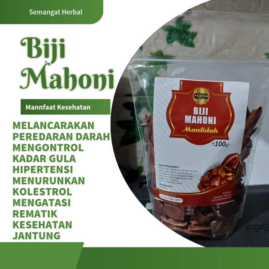 

BIJI BUAH MAHONI PREMIUM 100GRAM MAULIDAH