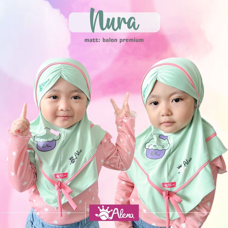ALENA NURA // KERUDUNG BAYI NURA BY ALENA HIJAB