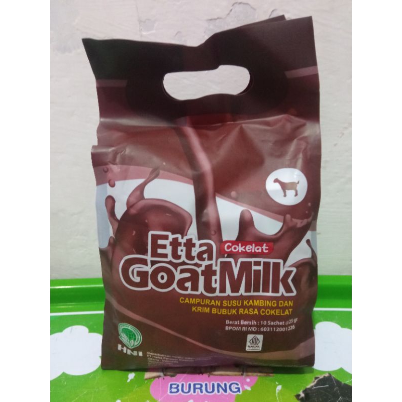 

Etta goat milk cokelat