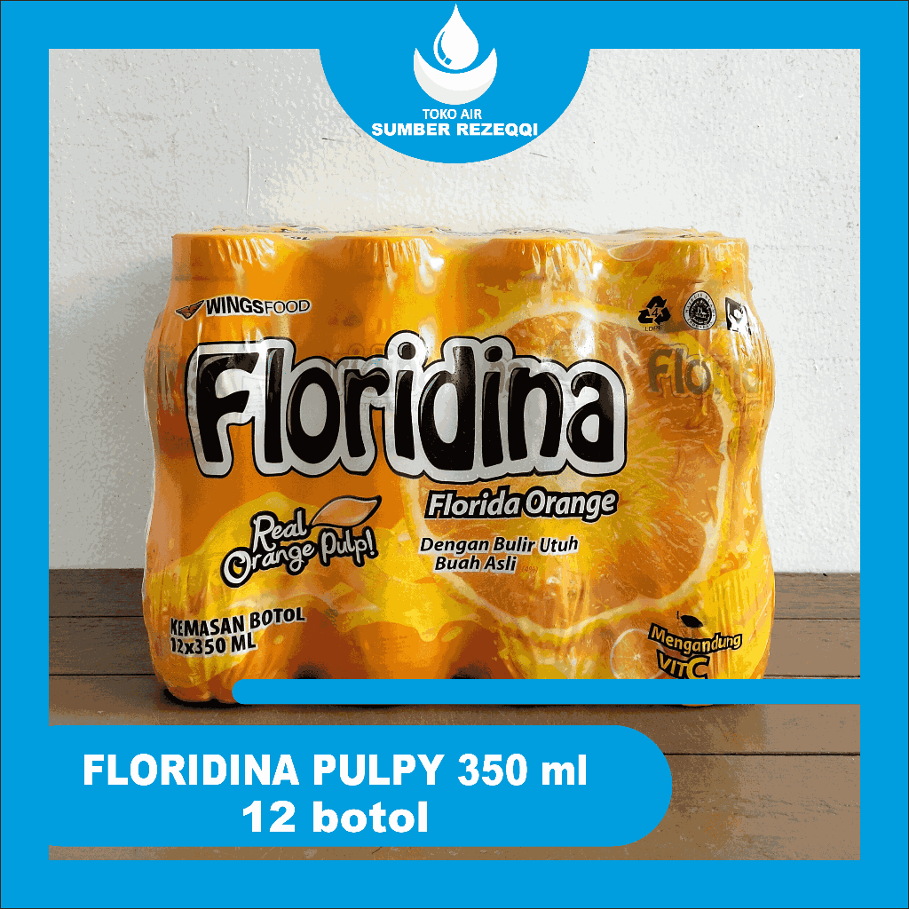 

FLORIDINA ORANGE PULPY 350 ml (12 BOTOL) MINUMAN