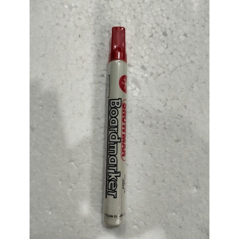 

SPIDOL WHITE BOARD MERAH BG 12 merk SNOWMAN SPIDOL PAPAN TULIS SPIDOL TULIS BAGUS SPIDOL TULIS MURAH