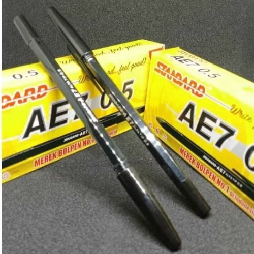 

Pulpen Standar AE7 0,5 Variant hitam 1 pcs