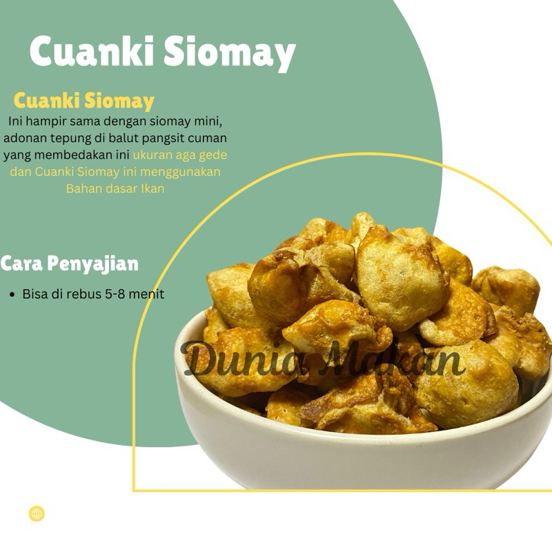 

Cuanki Siomay 100 pcs