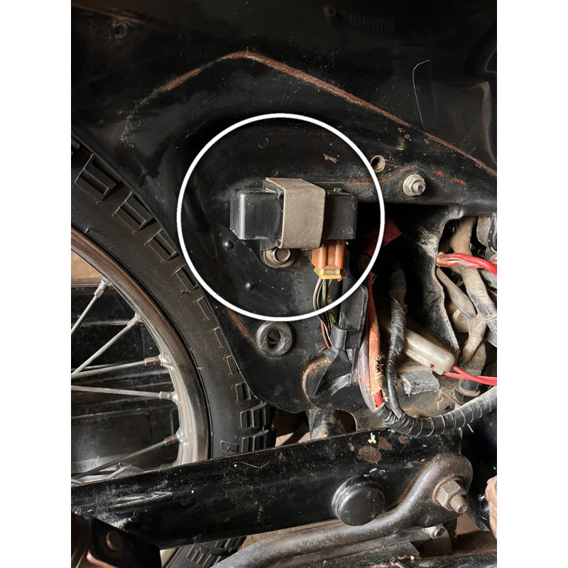 Braket Breket dudukan klem CDI Honda Astrea Star astrea 800 prima original second