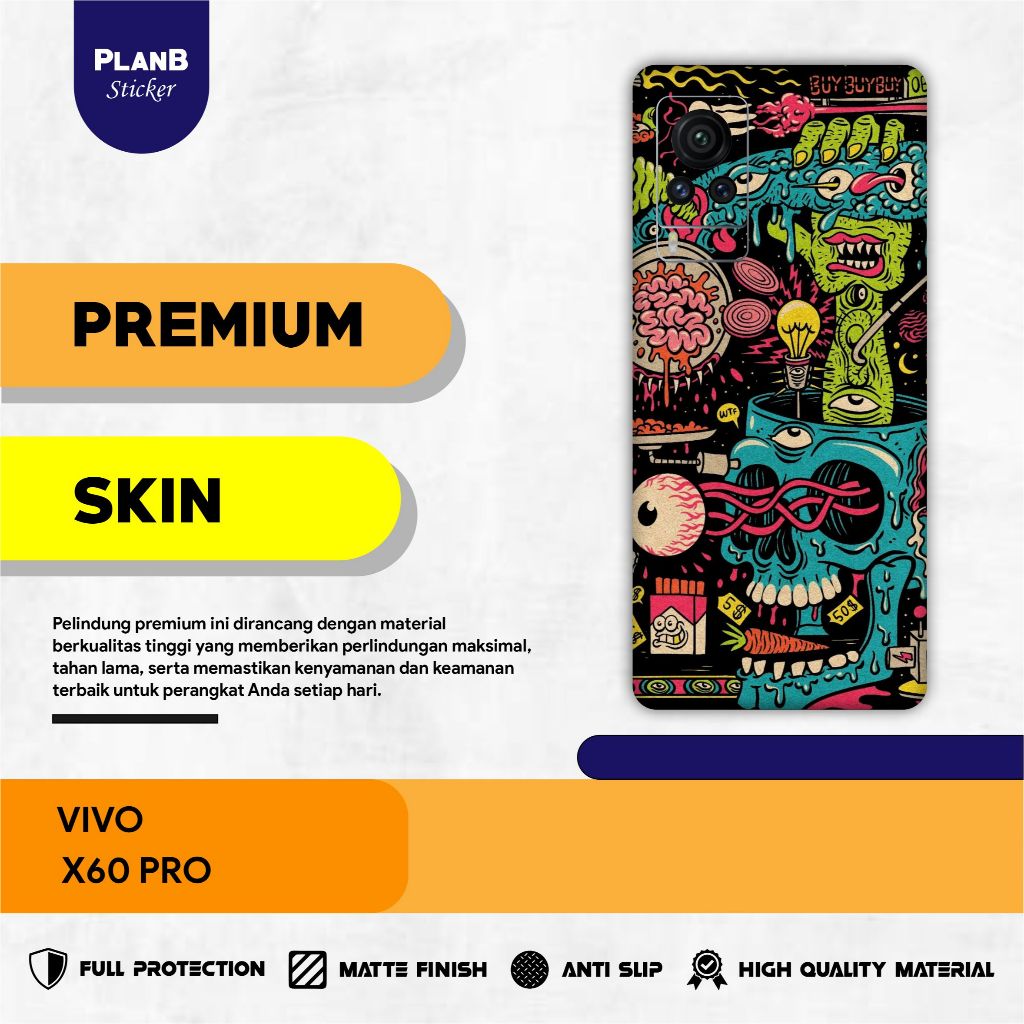 Skin Sticker Vivo X60 Pro - MNTR