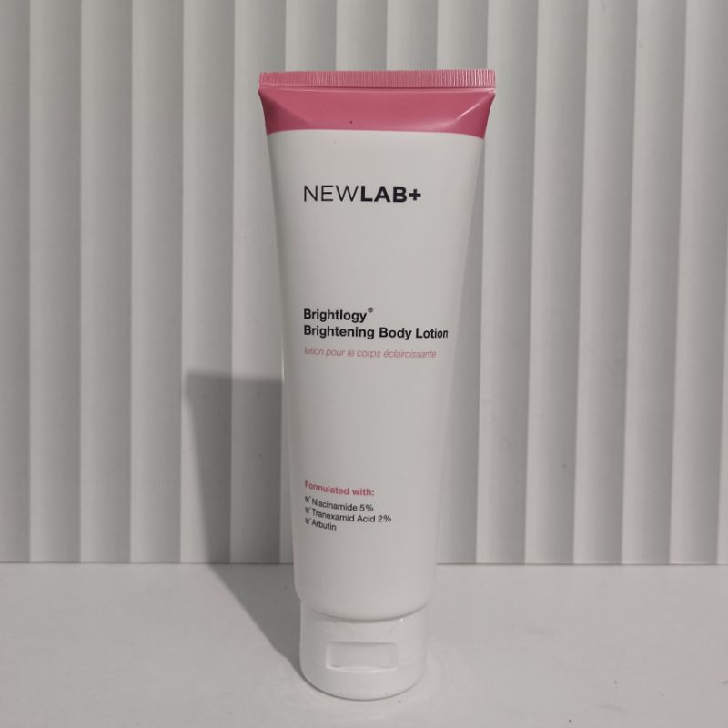 Newlab brightlogy body lotion