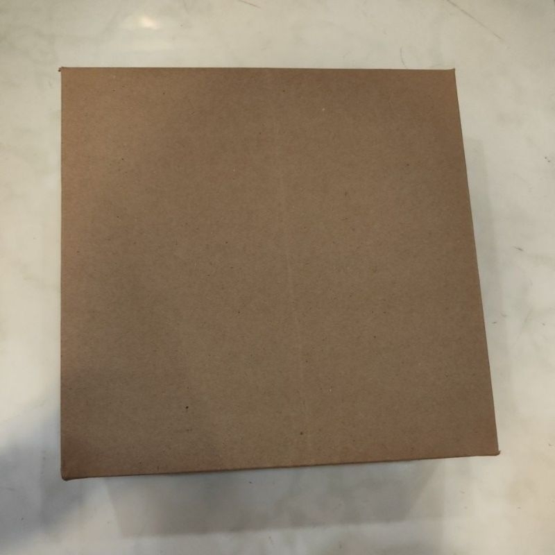 

10 Pcs Dus Nasi/Catering Simpack model lem Kraft Liner (20x20x7 cm)