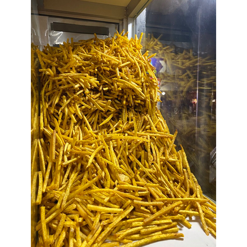 

Distributor Keripik Talas/Keladi stick Original Premium Mahkota Utara 500gram Renyah & Enak