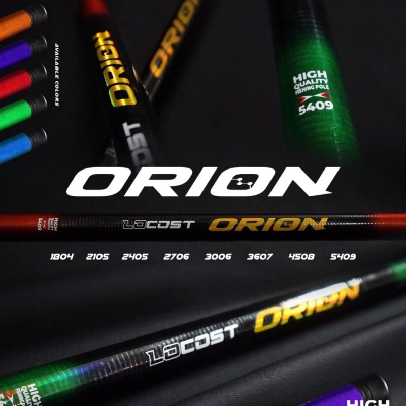 Joran Pancing Tegek Carbon Fiber 180 210 240 270 300 360 450 540 Cm LoCost Orion