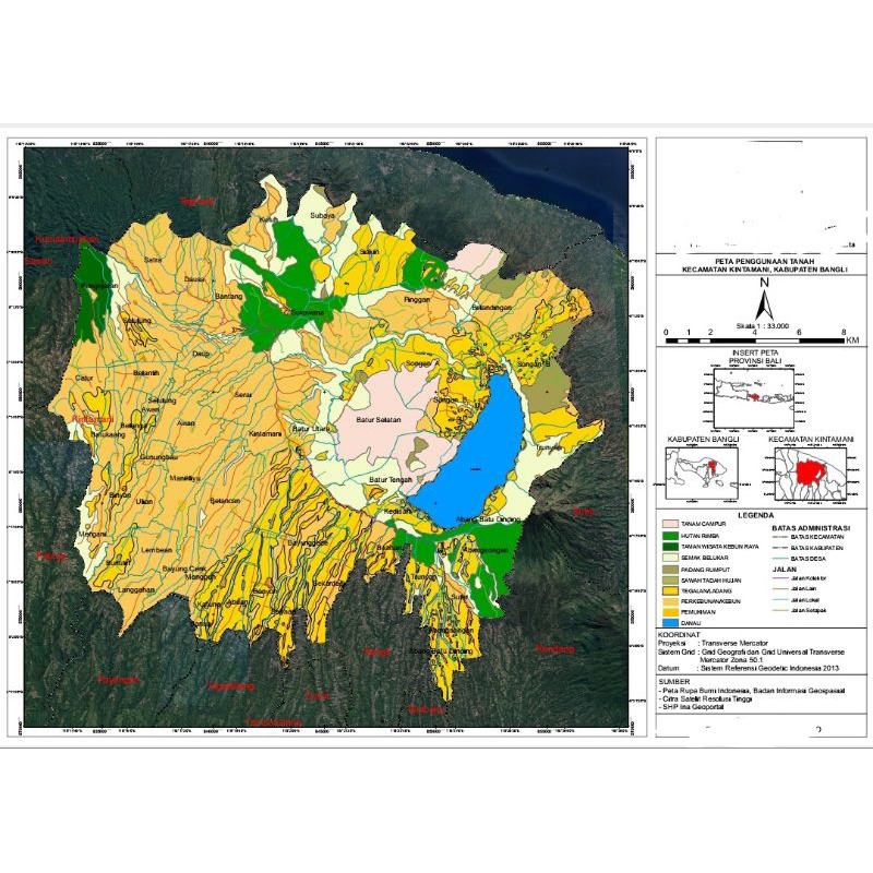 

Peta Penggunaan Tanah