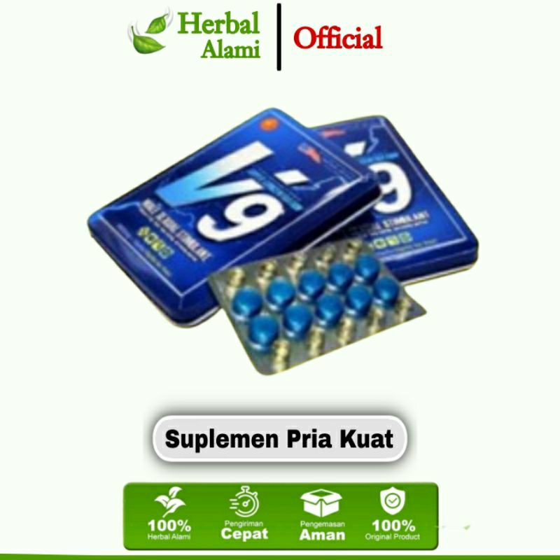 READY V9 OBAT KUAT MANTAP 100% ORIGINAL JOS