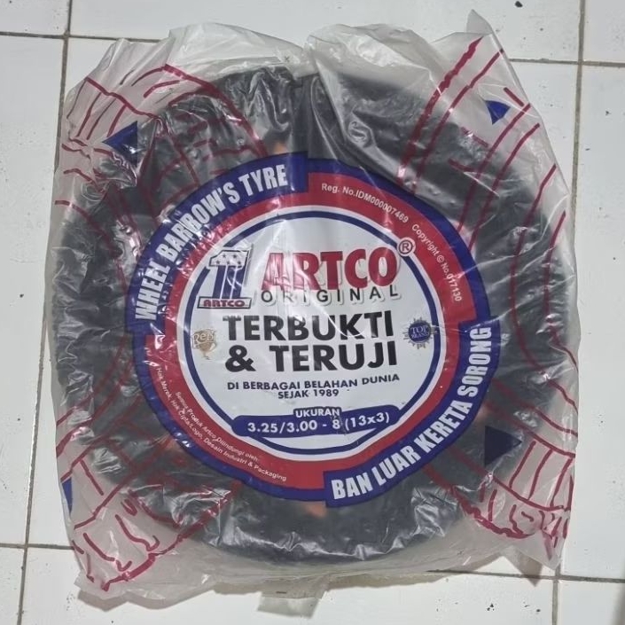 Ban luar lori angkong gerobak dorong merk Artco