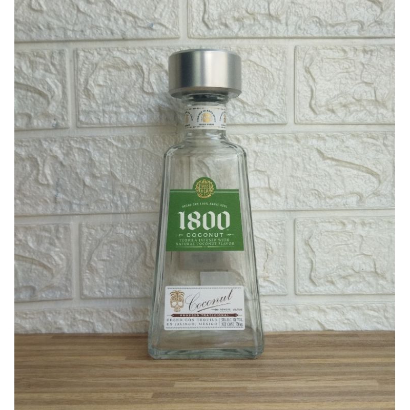 Botol Kosong Tequila 1800 Coconut 750ml