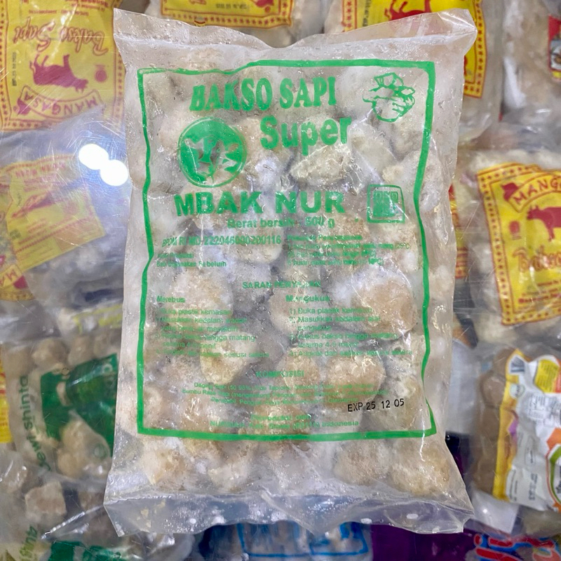 

Mbak Nur Bakso Sapi Super 500gr