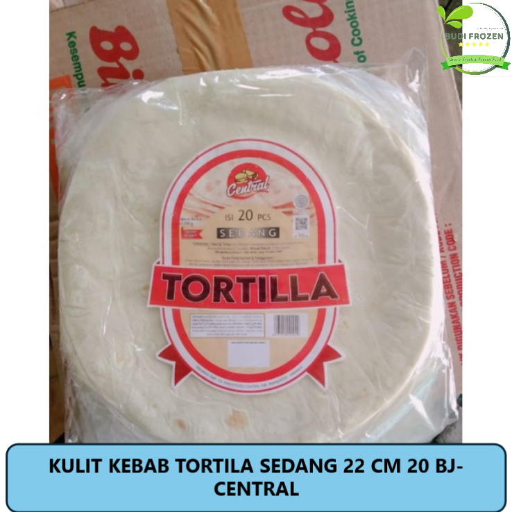 

KULIT KEBAB TORTILA SEDANG 22 CM ISI 20 - CENTRAL