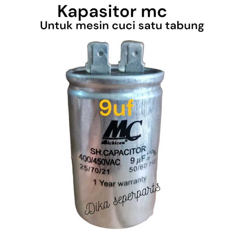 Kapasitor mc 9uf 400-450V