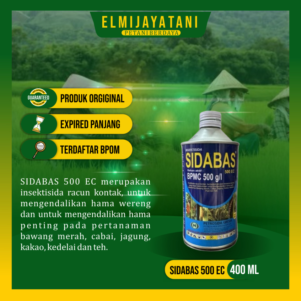 SIDABAS 500EC 400ML ORIGINAL
