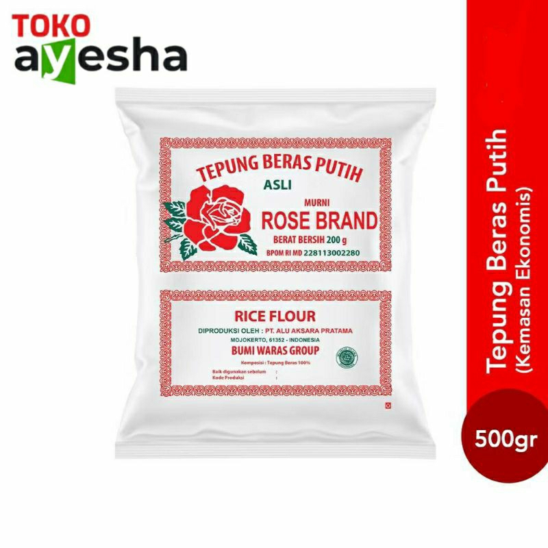 

Tepung Beras Rose Brand 500 gr