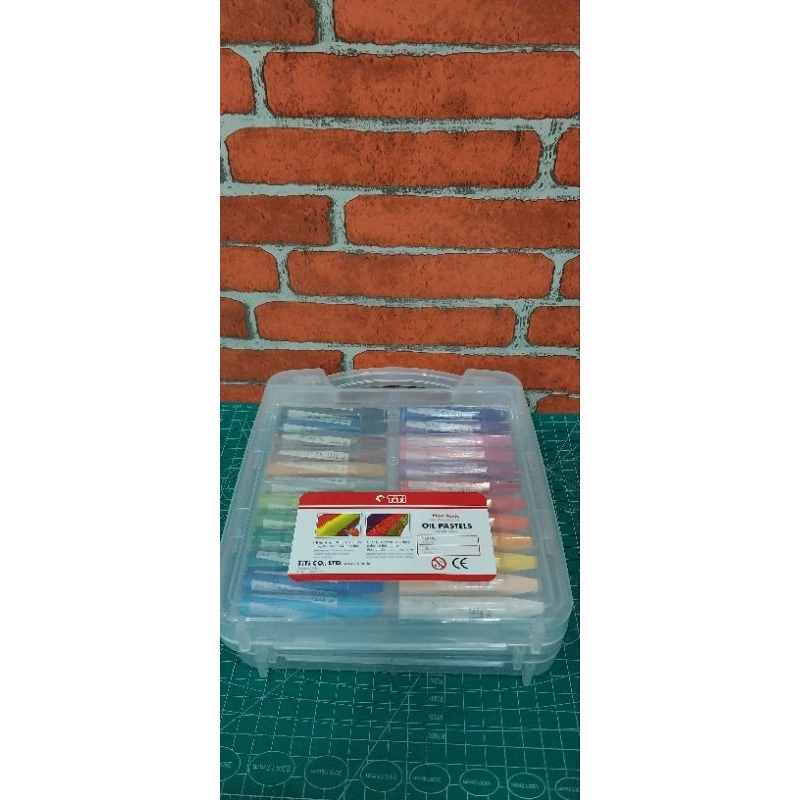 

Crayon warna Titi /Oil Pastel Titi 24 warna