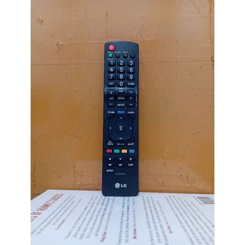 REMOTE TV LCD LED LG SERI AKB72915251 ORIGINAL