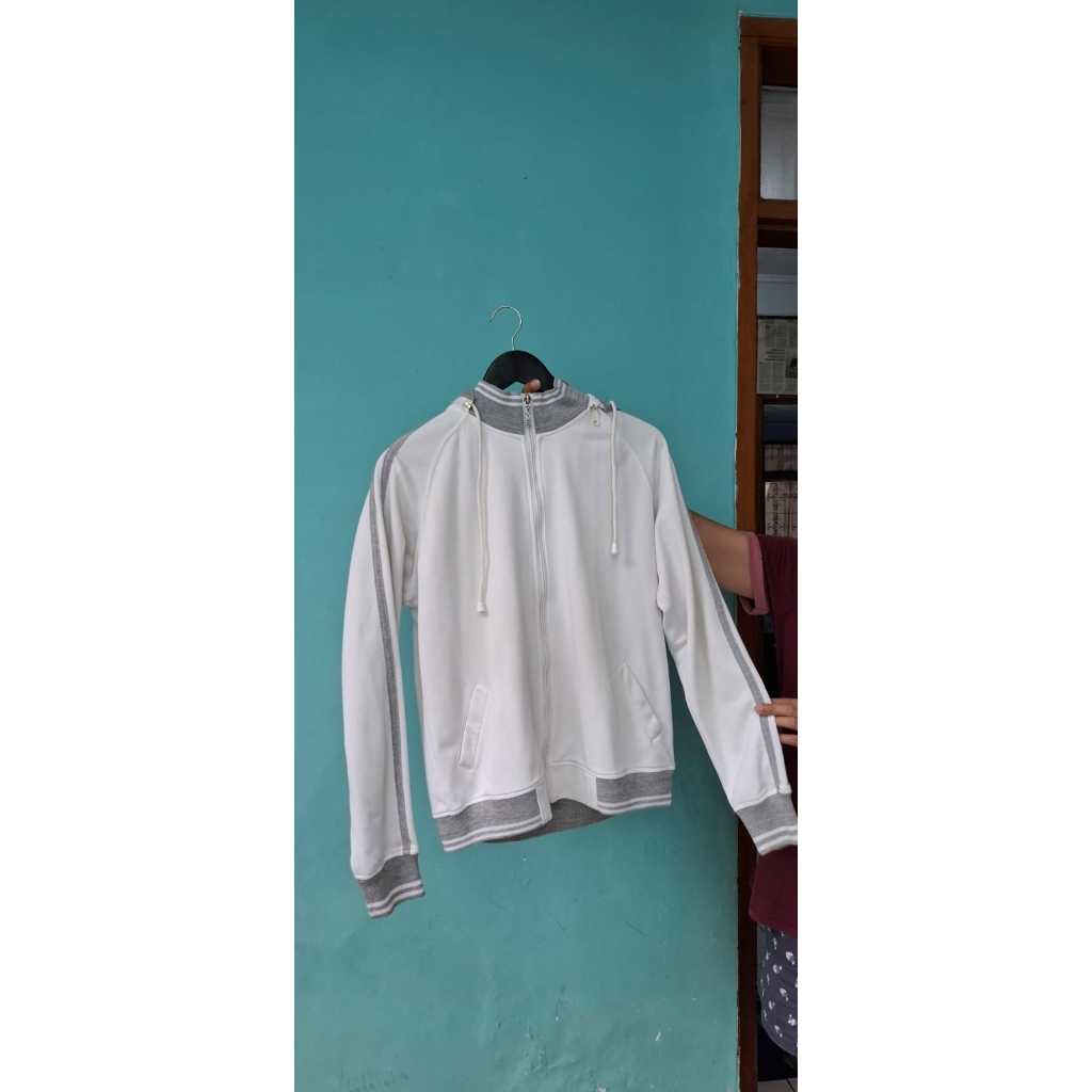 Jaket Sekolah Anak SMP SMA Laki Motor Pria DF Jeans Preloved