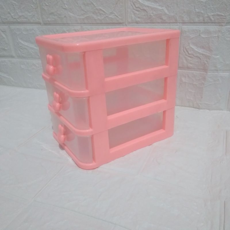 Laci Mini, laci Plastik Susun, Laci Susun, Laci Plastik Laci Mini Container Serbaguna Susun 3