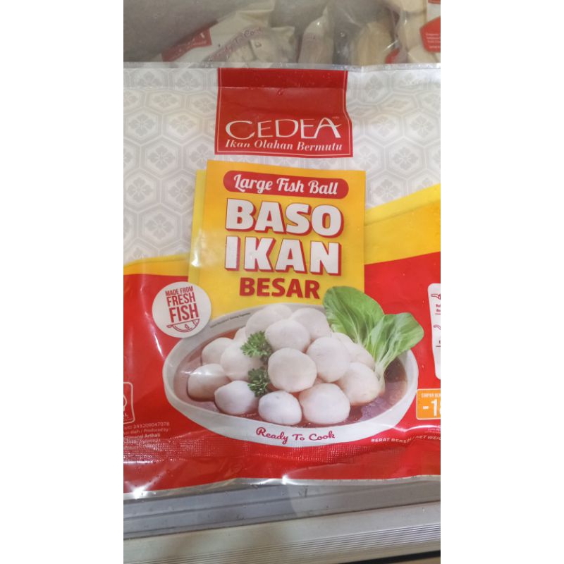 

Cedea Large Fish Ball Baso Ikan Besar