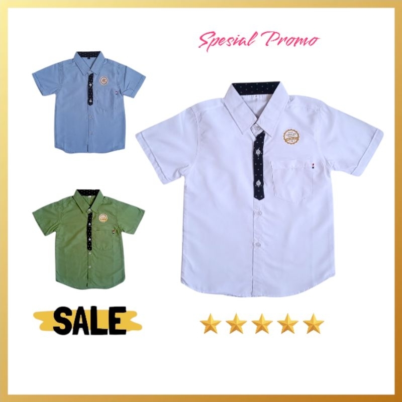 Baju natal anak laki laki