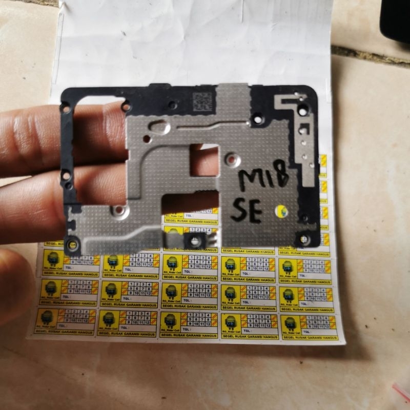 tutup mesin atas xiaomi mi 8 SE original copotan