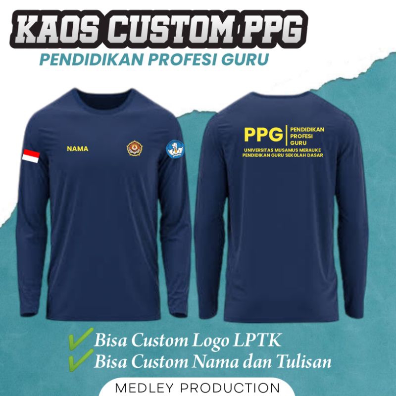 Kaos Custom PPG Pendidikan Profesi Guru