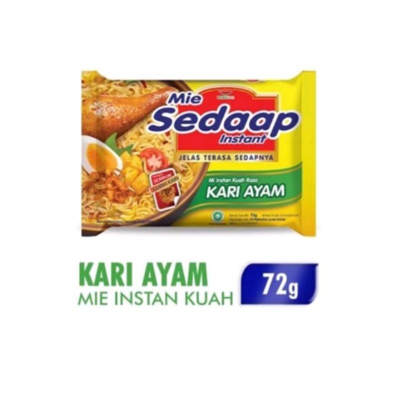 

Mi sedap kari ayam