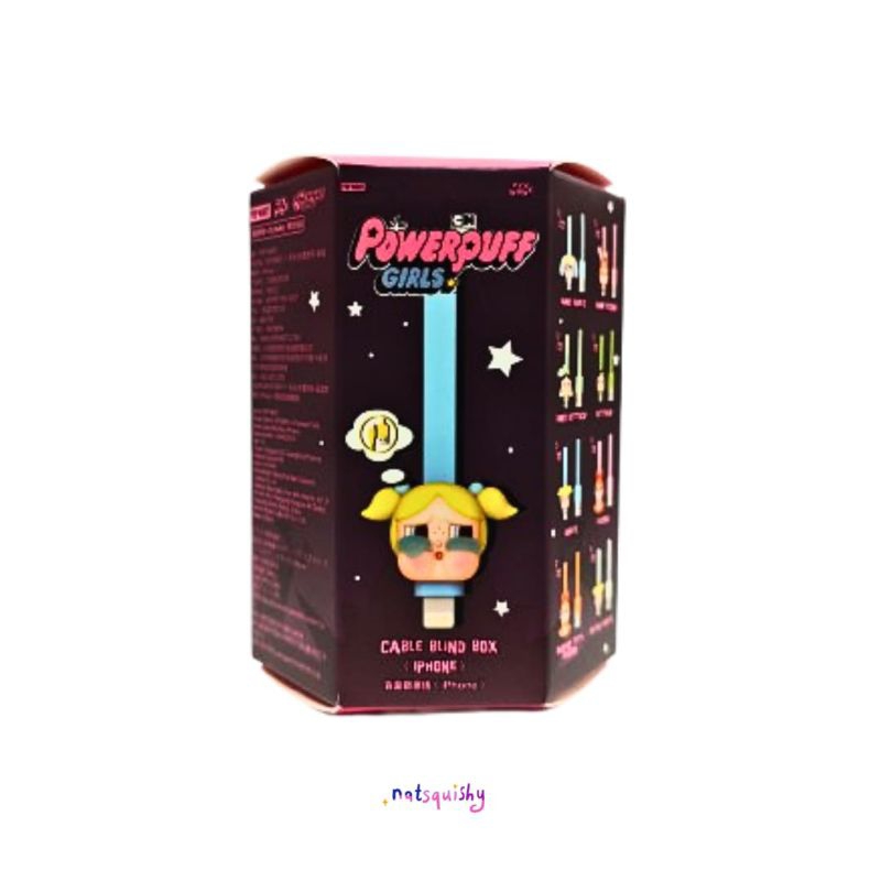 POP MART POWERPUFF GIRL CABLE BLIND BOX FOR IPHONE