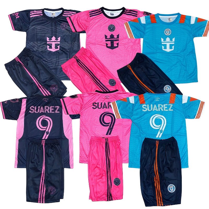 LIGA SPORT JERSEY BAJU BOLA ANAK INTERMIAMI SUAREZ PRINTING