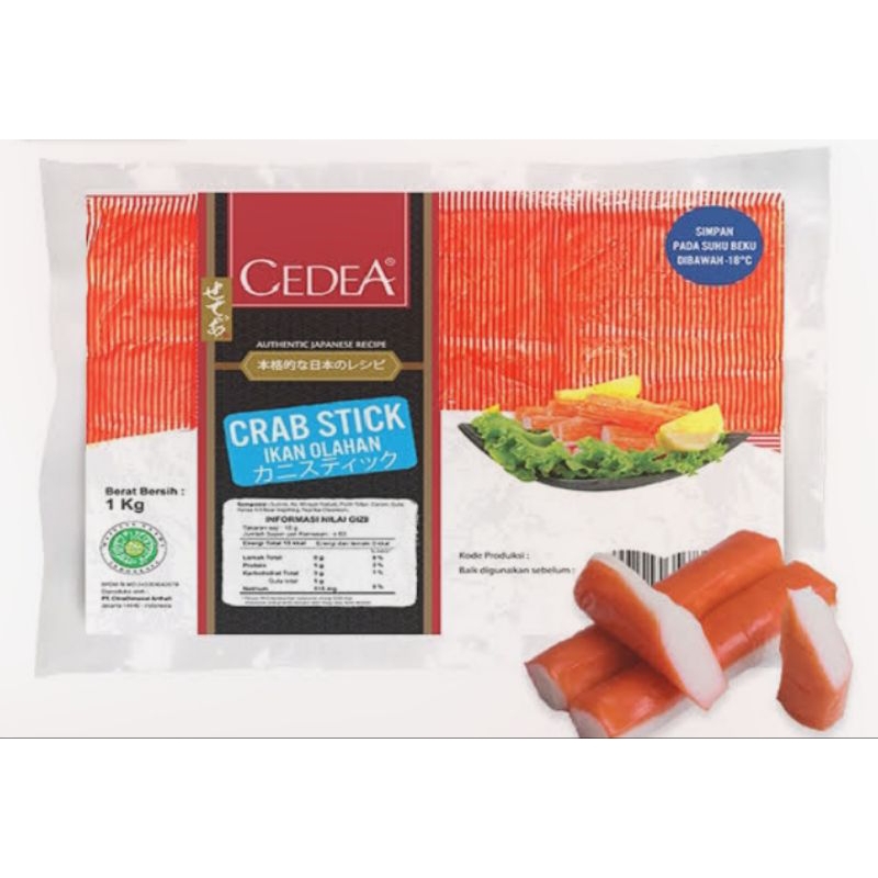 

Cedea Crab Stick Ikan Olahan1kg