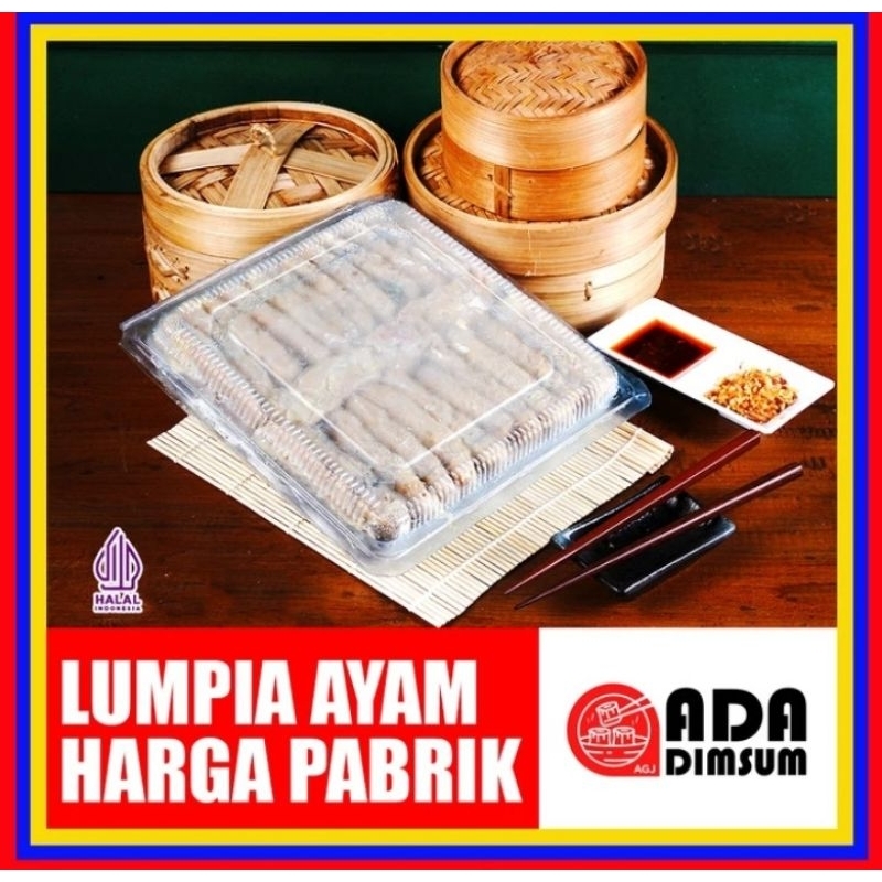 

DIMSUM LUMPIA KEMASAN SEDANG LANGSUNG DARI PABRIK 50 PCS