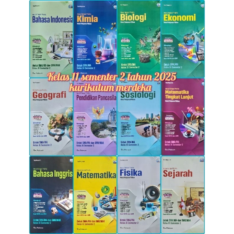 Buku LKS Viva Pakarindo kelas 11 SMA Semester 2 Kurikulum Merdeka