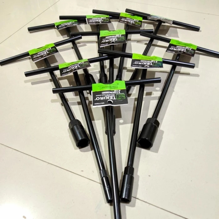 KUALITAS TEKIRO Paket Kunci T 7 8 10 12 13 14 17 19 MM T-Type Wrench Kunci Sok Sock Socket Original 