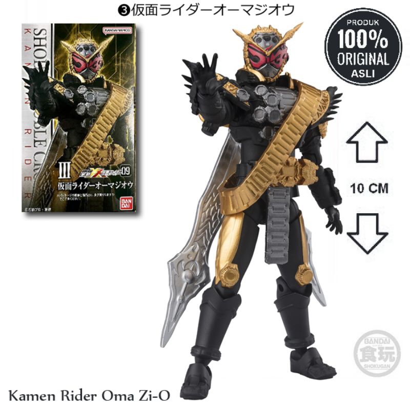 MINI SHF/SHODO XX - VOL.9 - KAMEN RIDER OMA ZI-O - ORI BANDAI
