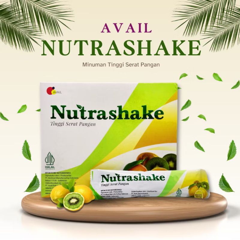 

AVAIL NUTRASHAKE TINGGI SERAT PANGAN MINUMAN