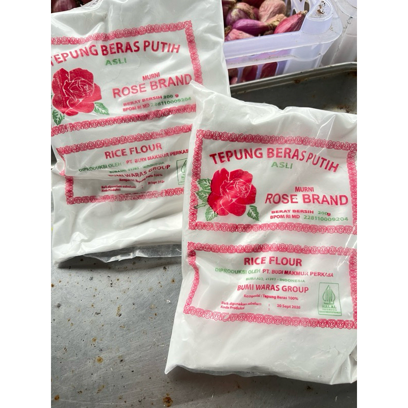 

tepung beras rose brand 200 gr