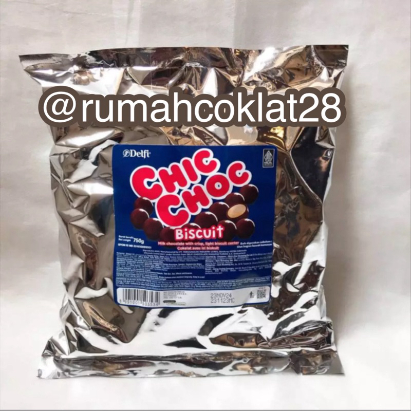 

Chic Choc Biscuit (bulky) - Chocolate Delfi 750gr Biskuit coklat