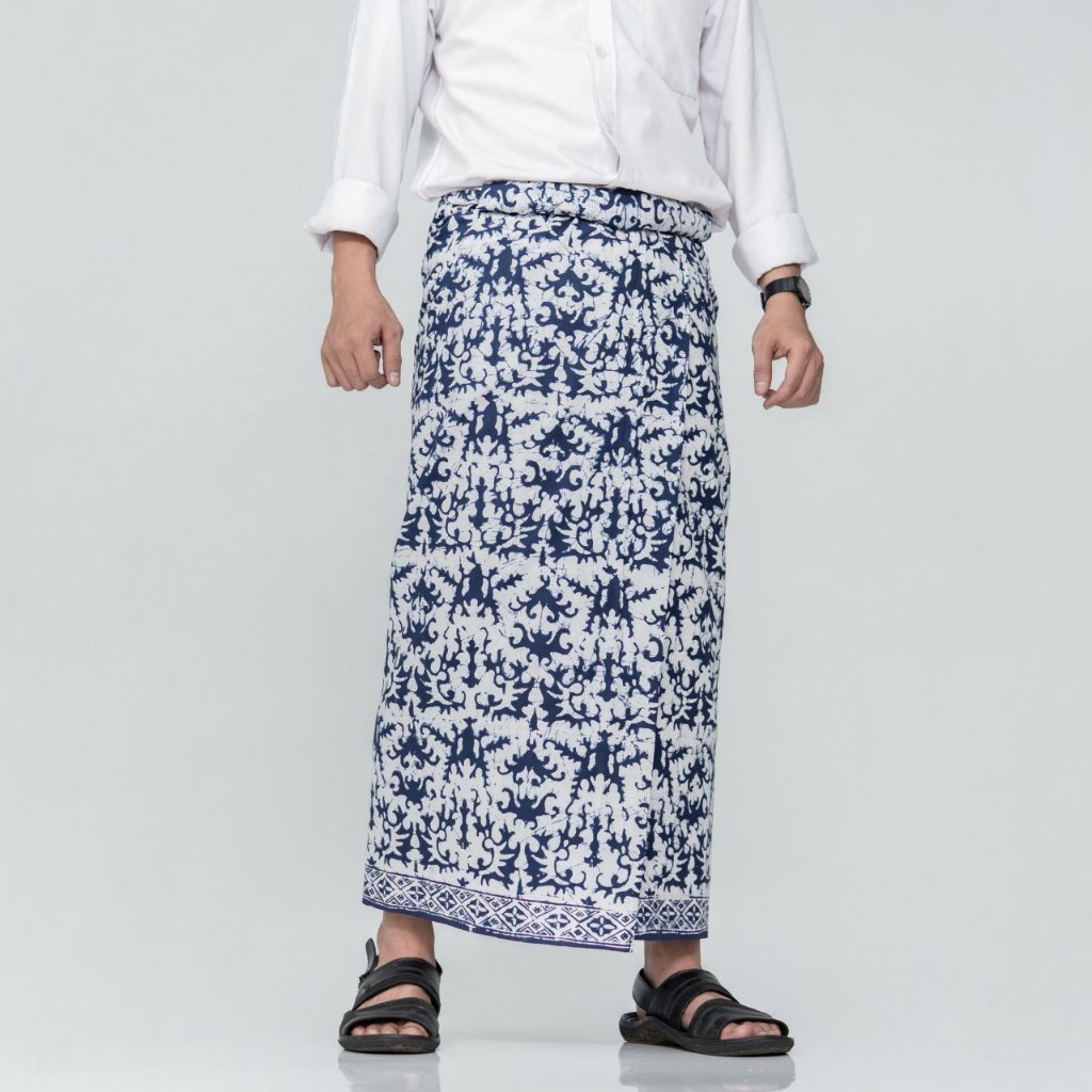 HU - Sarung Batik Cap Warna Cerah Halus Lembut Tebal Kain Katun Premium Santri Pria Wanita Dewasa