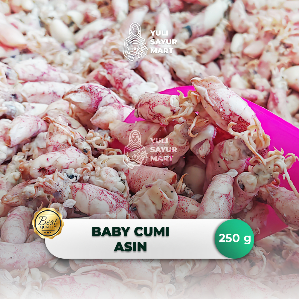 

Baby Cumi Asin 250g - Yuli Sayur Mart