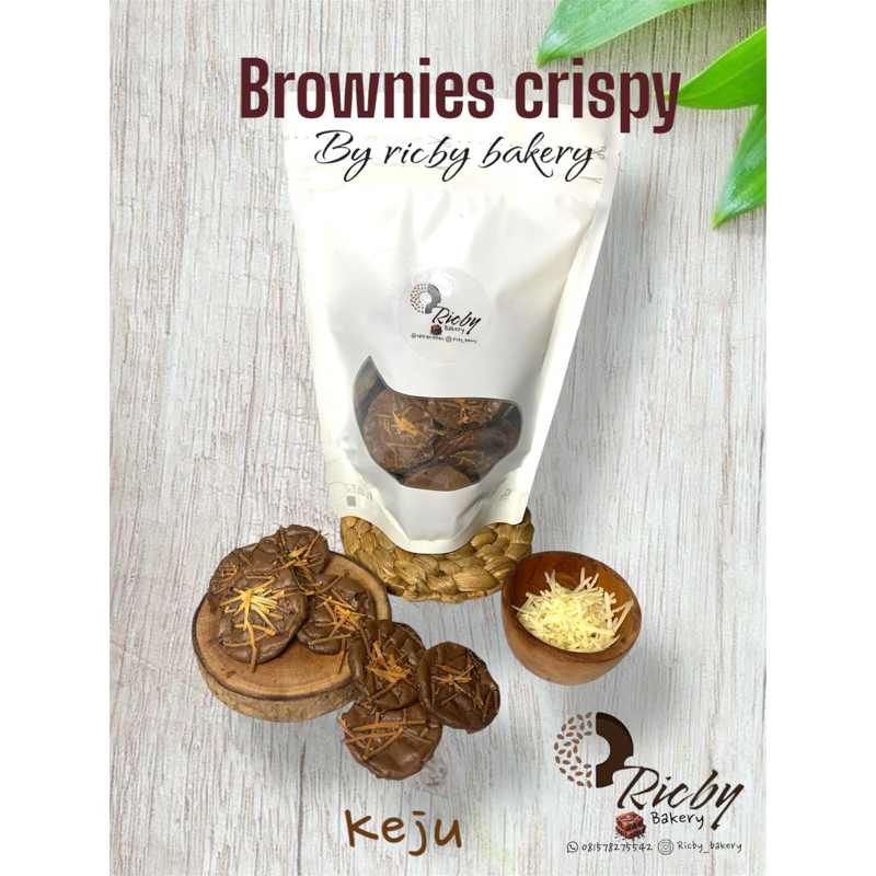 

brownies crispy/kripik brownies/brownies keju