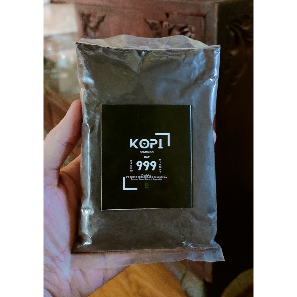 

Kopi Bubuk 100 gram | Kopi 999 Semendo | Asli dari Sumatera Selatan