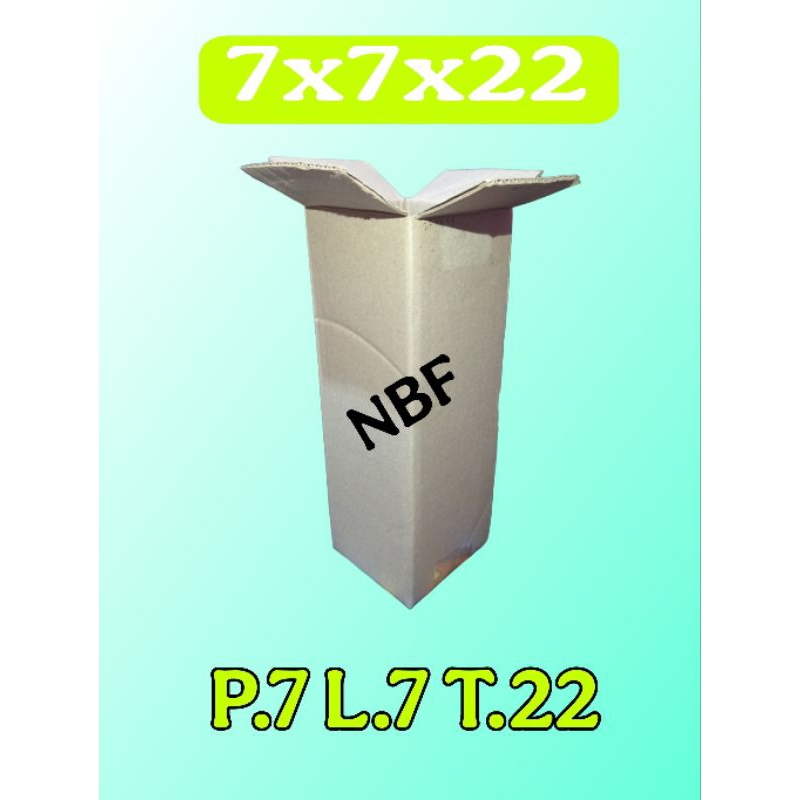 

kardus packing UK 7x7x22 kardus besar kardus kecil