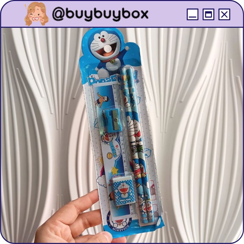 

● BBB - SET PENSIL PENGHAPUS PENGGARIS SERUTAN KARAKTER