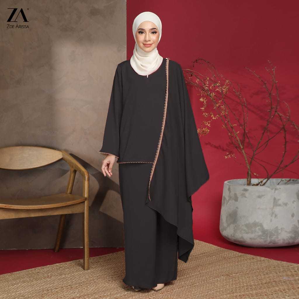 Kurung Chendana Modern by ZOE ARISSA//Kurung Kedah Plain Lace// Jastip Baju Kurung Malaysia
